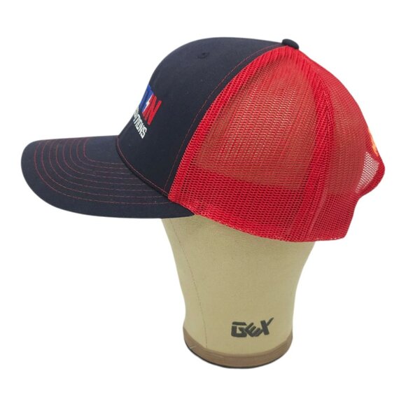 Shelton Energy Solutions Mesh Snapback Cap Trucker Embroidered Logo Baseball Hat - Picture 9 of 13